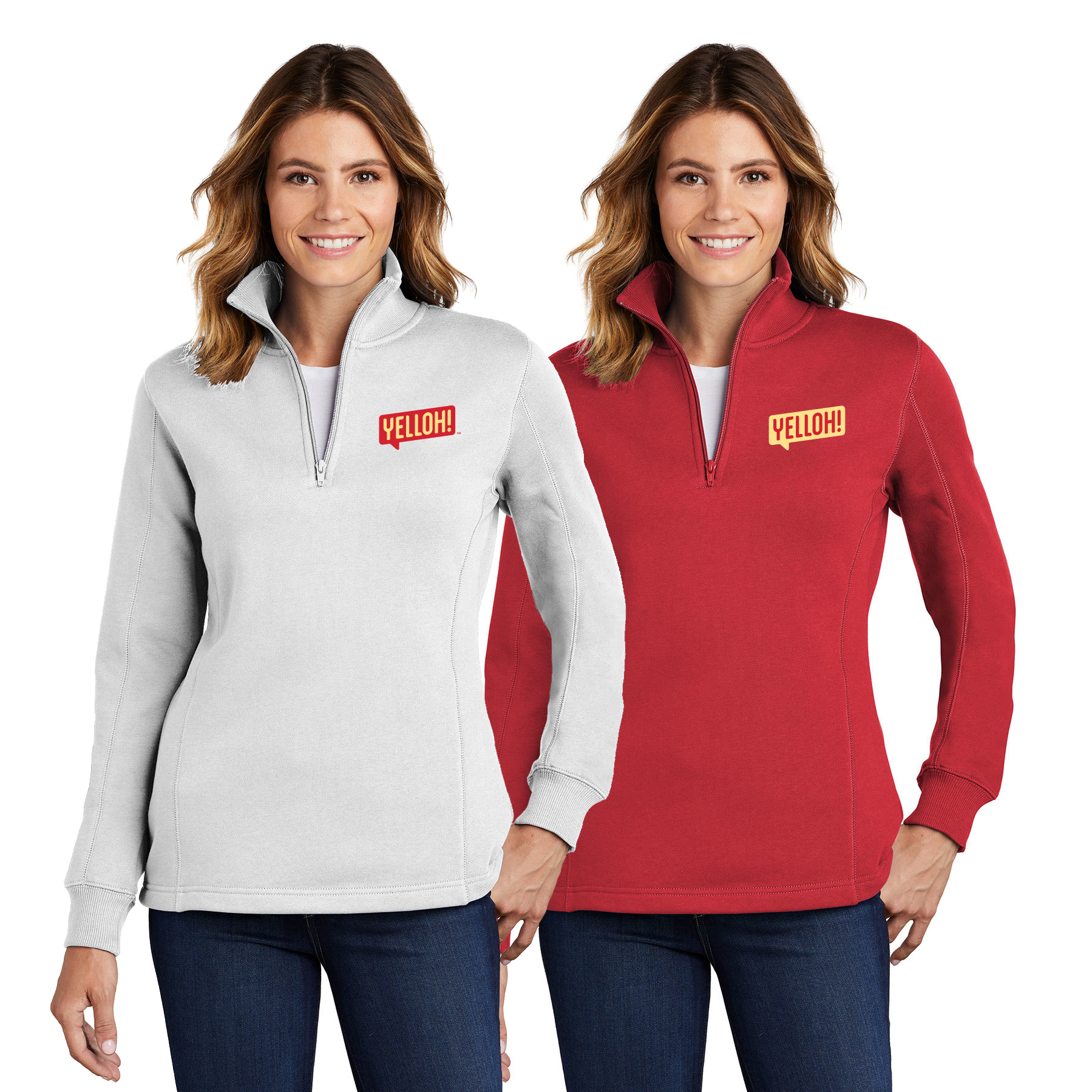 Sport-Tek Ladies 1/4-Zip Sweatshirt - Cygnus Supplies
